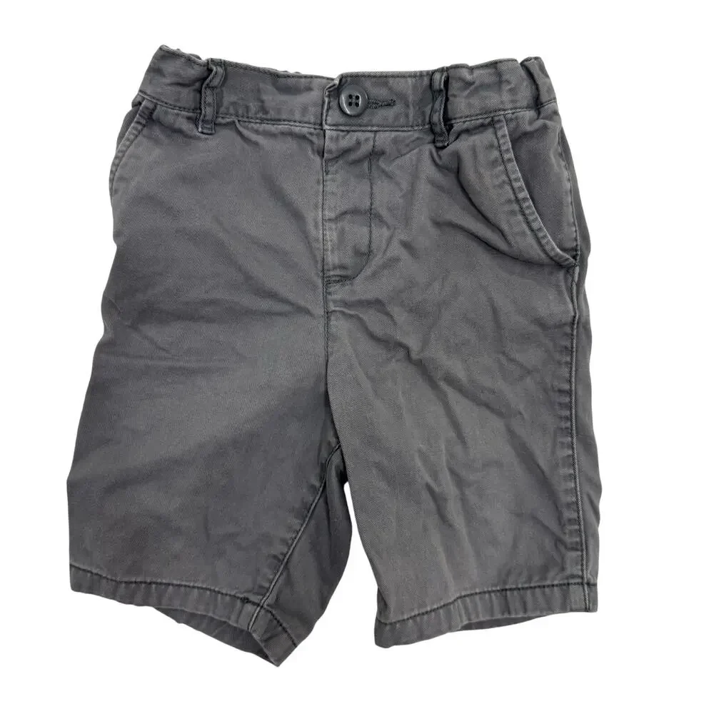 Children’s Place Gray Khaki Chino Shorts Size 5T Boys